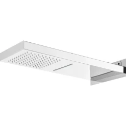 Plomberie-vidaXL Pomme de douche murale Acier inoxydable 201 Argenté