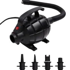 vidaXL Pompe à air électrique noir