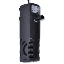 vidaXL Pompe de filtration d'aquarium avec charbon actif 800 L/h