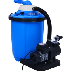 Piscine & Spa-vidaXL Pompe de filtration à sable avec minuterie 550 W 50 L
