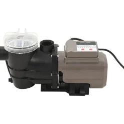 vidaXL Pompe de piscine avec minuterie Noir 0,25 CH 8000 l / h