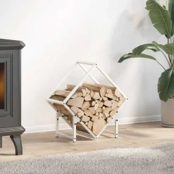 vidaXL Portant de bois chauffage 50x25x50 cm