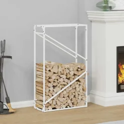 vidaXL Portant de bois chauffage 60x25x100 cm