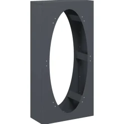 Accessoires Pour Cheminées & Poêles À Bois-vidaXL Portant de bois chauffage 50x23x100 cm Anthracite