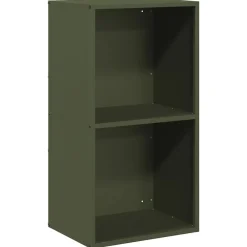 Accessoires Pour Cheminées & Poêles À Bois-vidaXL Portant de bois chauffage 40x30x75 cm Vert olive