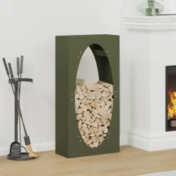 vidaXL Portant de bois chauffage 50x23x100 cm