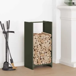 vidaXL Portant de bois chauffage 40x30x80 cm