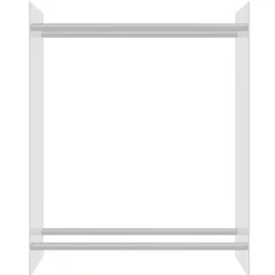 vidaXL Portant de bois chauffage 80x35x100 cm Verre trempé