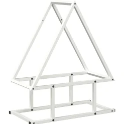 Accessoires Pour Cheminées & Poêles À Bois-vidaXL Portant de bois chauffage 50x25x60 cm Blanc