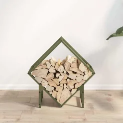 vidaXL Portant de bois chauffage 50x25x50 cm