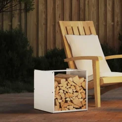 vidaXL Portant de bois chauffage 40x40x40 cm