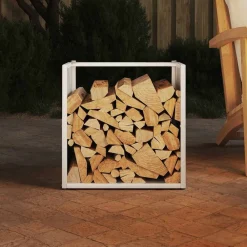 vidaXL Portant de bois chauffage 40x40x40 cm