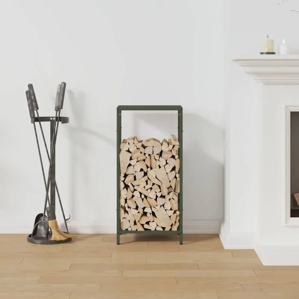 vidaXL Portant de bois chauffage 34x25x70 cm
