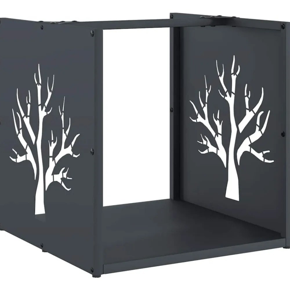 vidaXL Portant de bois chauffage 40x40x40 cm