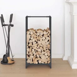 vidaXL Portant de bois chauffage 40x30x80 cm
