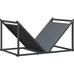 vidaXL Portant de bois chauffage 70x43x34,5 cm