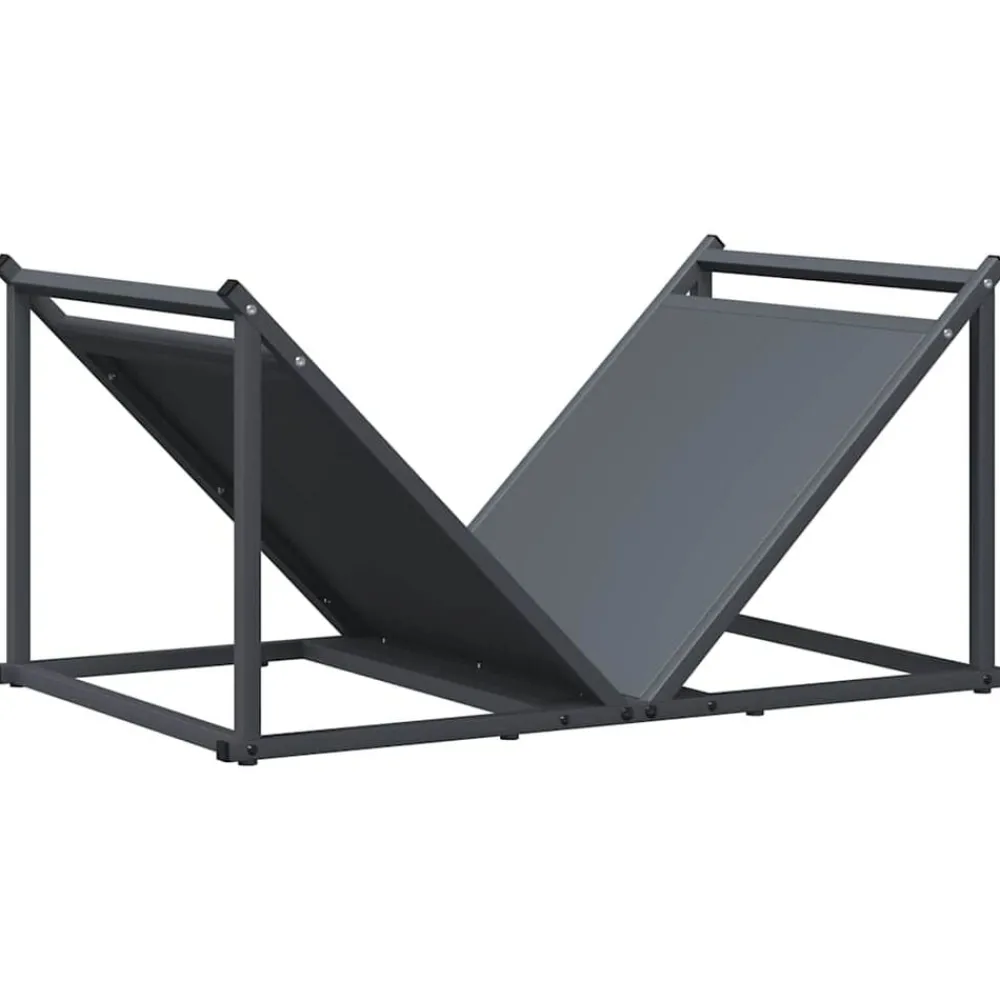 vidaXL Portant de bois chauffage 70x43x34,5 cm