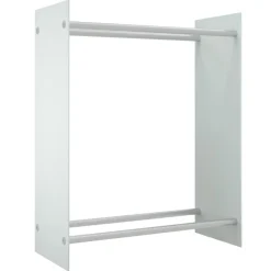 vidaXL Portant de bois de chauffage 80x35x100 cm Verre trempé