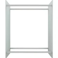 vidaXL Portant de bois de chauffage 80x35x100 cm Verre trempé