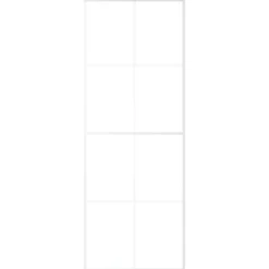 vidaXL Porte coulissante Verre ESG et aluminium 76x205 cm