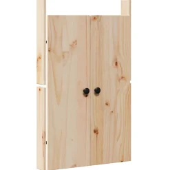 Accessoires De Quincaillerie-vidaXL Porte de cuisine MEPPEL Chêne brun 50 x 9 x 82 cm Bois de pin non traité