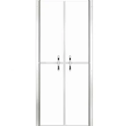 vidaXL Porte de douche ESG transparent 71x190 cm
