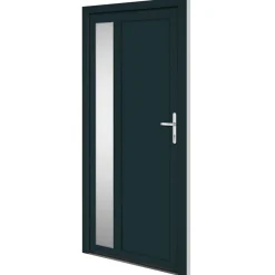 vidaXL Porte d'entrée 98x200 cm PVC