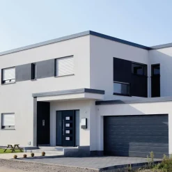 vidaXL Porte d'entrée 100x200 cm Aluminium et PVC