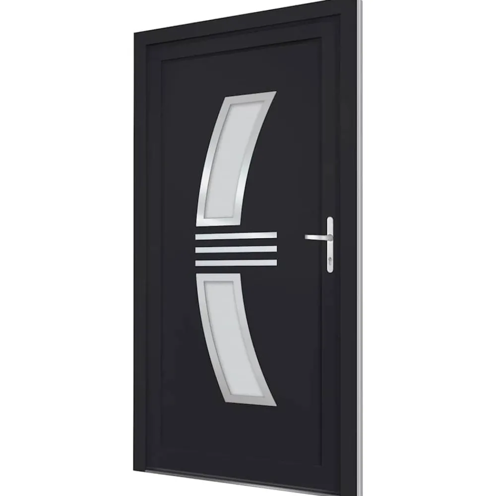 vidaXL Porte d'entrée 88x200 cm PVC