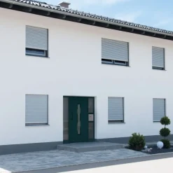 vidaXL Porte d'entrée 88x200 cm PVC