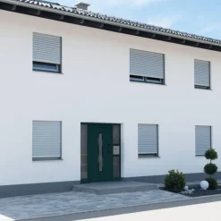 vidaXL Porte d'entrée 88x200 cm PVC