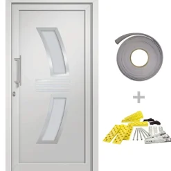 vidaXL Porte d'entrée 88x200 cm