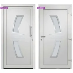 vidaXL Porte d'entrée 98x200 cm