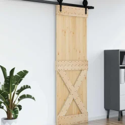 vidaXL Porte NARVIK 70 x 210 cm Bois de pin massif