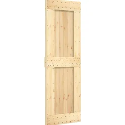 vidaXL Porte NARVIK 70 x 210 cm Bois de pin massif
