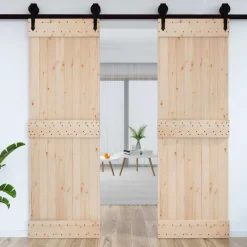 vidaXL Porte NARVIK 70 x 210 cm Bois de pin massif