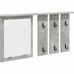 vidaXL Porte-manteau mural avec étagère 85 x 10 x 45 cm