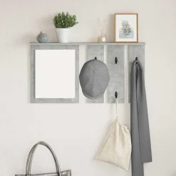 vidaXL Porte-manteau mural avec étagère 85 x 10 x 45 cm