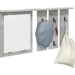 vidaXL Porte-manteau mural avec étagère 85 x 10 x 45 cm