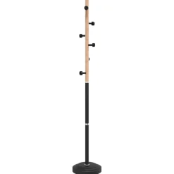 vidaXL Porte-manteau 177 cm fer enduit de poudre