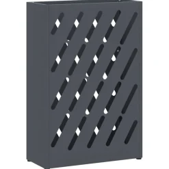 vidaXL Porte-parapluie 28 x 12 x 41 cm Acier