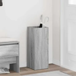 vidaXL Porte-parapluie Gris Sonoma 25 x 24,5 x 64 cm Bois d'ingénierie