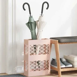 vidaXL Porte-parapluie 28 x 12 x 41 cm Acier