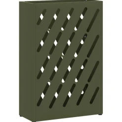 vidaXL Porte-parapluie 28 x 12 x 41 cm Acier