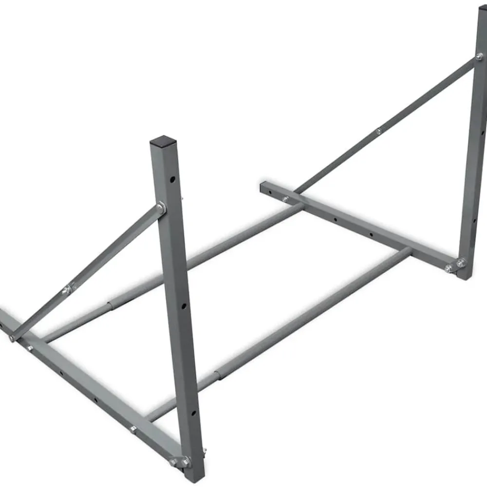 Pièces Détachées Pour Véhicules-vidaXL Porte-pneus argenté acier