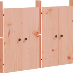 Accessoires De Quincaillerie-vidaXL Portes de cuisine d'extérieur MEPPEL 2 pcs bois massif douglas Douglas naturel