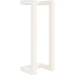 vidaXL Porte-serviette 23x18x60 cm Bois de pin massif