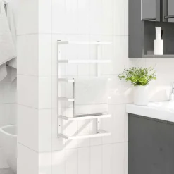 vidaXL Porte-serviette 24x12x48 cm Acier