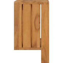 Accessoires De Salle De Bain-vidaXL Porte-serviette mural 35x20x35 cm Bois de teck solide
