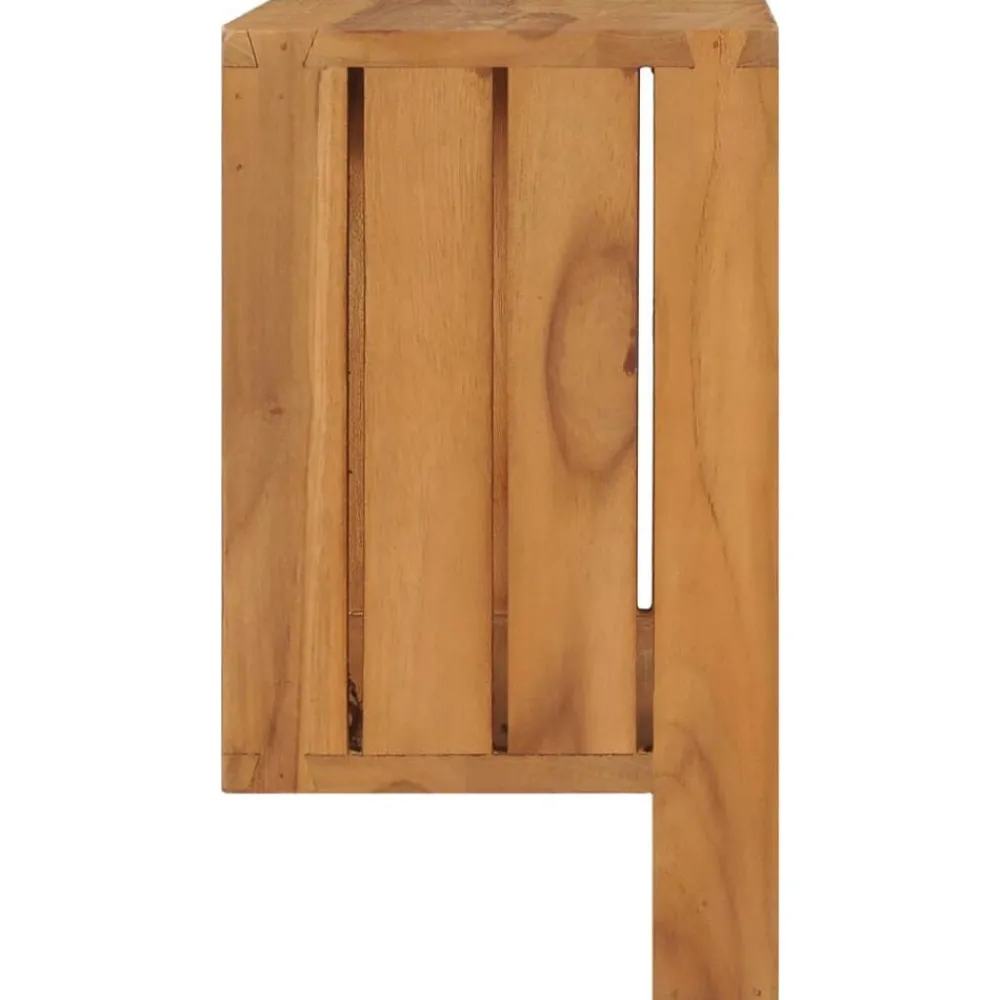 Accessoires De Salle De Bain-vidaXL Porte-serviette mural 35x20x35 cm Bois de teck solide